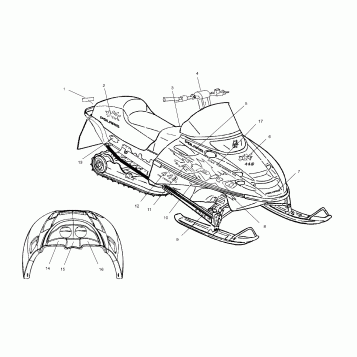 DECALS - S02NX4FS (4977037703A09)