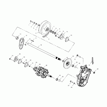 DRIVE TRAIN - S02NX4FS (4977037703B06)