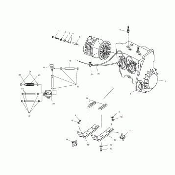 ENGINE MOUNTING - S02NX4FS (4977037703C02)