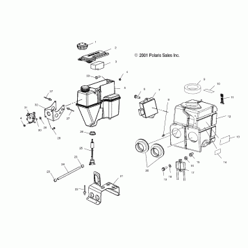 OIL TANK/AIR BOX - S02NX4FS (4977037703C03)