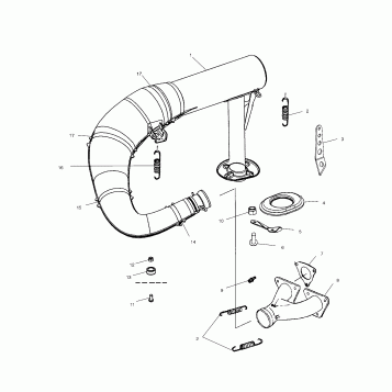 EXHAUST - S02NX4FS (4977037703C04)