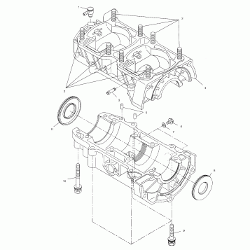 CRANKCASE - S02NX4FS (4977037703C05)