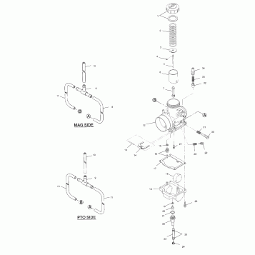 CARBURETOR - S02NX4FS (4977037703C09)