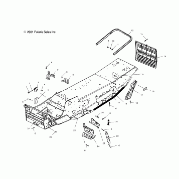 CHASSIS - S02NX6ES (4977057705A03)
