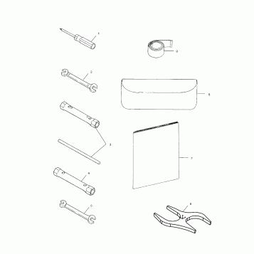 TOOL KIT - S02NX6ES (4977057705C14)