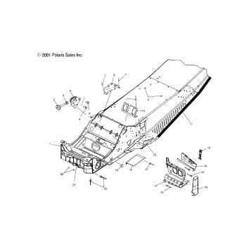 CHASSIS - S03NM8CS (4977657765A03)