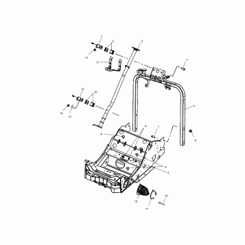 STEERING/HANDLEBAR - S03NM8CS (4977657765B05)