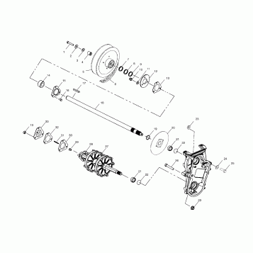 DRIVE TRAIN - S03NM8CS (4977657765B12)
