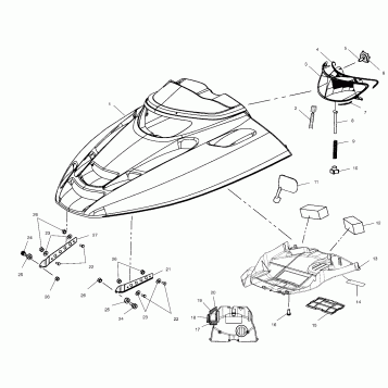 HOOD - S03ND7DS (4977987798A08)