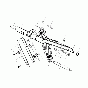 FRONT TORQUE ARM - S03ND7DS (4977987798B12)