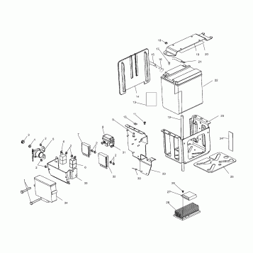 BATTERY BOX - S03ND7DS (4977987798C04)