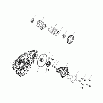 OIL PUMP/WATER PUMP - S03ND7DS (4977987798C14)
