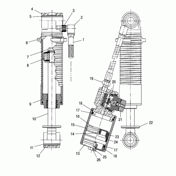 SHOCK (FRONT TRACK)(RYDE FX) - S02NX6ES (4977057705C01)