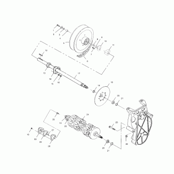 DRIVE TRAIN - S02ST6ES/S02ST6ESA (4968596859B08)