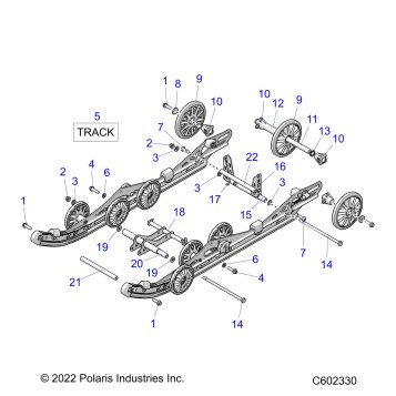 SUSPENSION, REAR - S23TKP9FS (C602330)