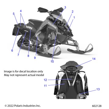 BODY, DECAL, BLACK SIDE PANEL W/BLACK ACCENT - S23TKV8RS (602128)
