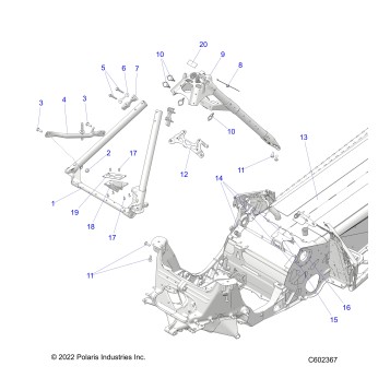CHASSIS, CHASSIS ASM. and OVER STRUCTURE - S23TFM8MS (C602367)
