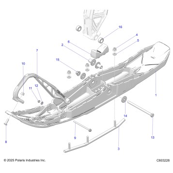 STEERING, SKI ASM - S26TLF9FSL (C603228)