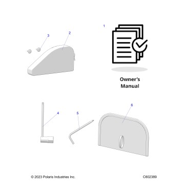 REFERENCE, OWNERS MANUAL AND TOOL KIT - S25CED5TSL/TSU (C602389)