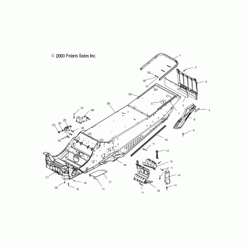 CHASSIS - S04NB4BS (4988318831A03)