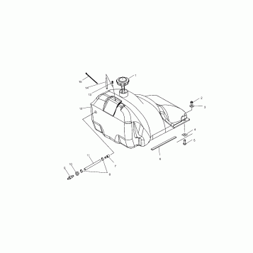GAS TANK - S04NB4BS (4988318831A05)