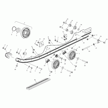 RAIL MOUNTING - S04NB4BS (4988318831B08)