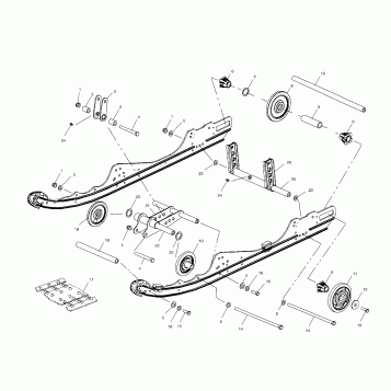 SUSPENSION, REAR - S04NB4BS (4988318831B09)