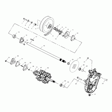 DRIVE TRAIN - S04NB4BS (4988318831C03)