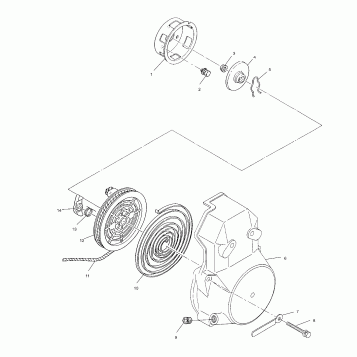 RECOIL STARTER - S04NB4BS (4988318831C14)
