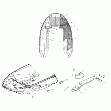NOSEPAN - S04NP5BS/A/B-S04NE5BS (4988338833A10)