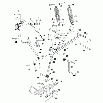 FRONT SUSPENSION and SKI - S04NP5BS/A/B-S04NE5BS (4988338833B01)