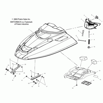 HOOD - S04NS6ES/A/B/C/D-S04NS7CS/A/B/C/D-S04NS8CS/A/B/C/D (4988378837A08)