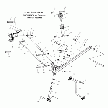 FRONT SUSPENSION - S04NS6ES/A/B/C/D-S04NS7CS/A/B/C/D-S04NS8CS/A/B/C/D (4988378837B01)