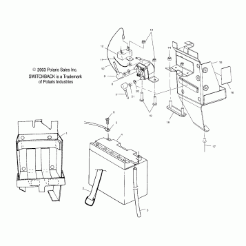 BATTERY BOX - S04NS6ES/A/B/C/D-S04NS7CS/A/B/C/D-S04NS8CS/A/B/C/D (4988378837C09)