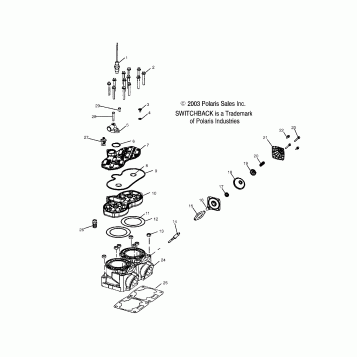 CYLINDER (600) - S04NS6ES/A/B/C/D (4988378837C11)
