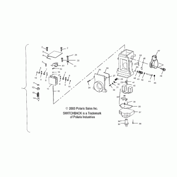 CARBURETOR (600) - S04NS6ES/A/B/C/D (4988378837C13)