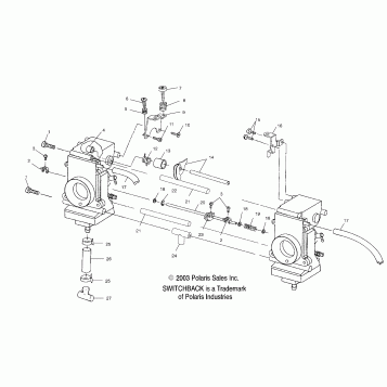 CARBURETOR (700) - S04NS7CS/A/B/C/D (4988378837D09)