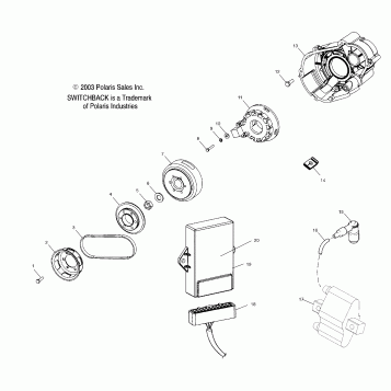MAGNETO (700) - S04NS7CS/A/B/C/D (4988378837D10)