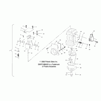 CARBURETOR (800) - S04NS8CS/A/B/C/D (4988378837E01)