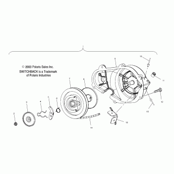 RECOIL STARTER (800) - S04NS8CS/A/B/C/D (4988378837E05)