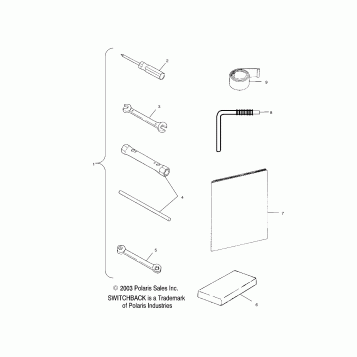 TOOL KIT - S04NS6ES/A/B/C/D-S04NS7CS/A/B/C/D-S04NS8CS/A/B/C/D (4988378837E08)