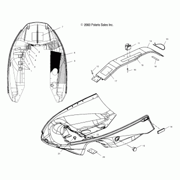 NOSEPAN - S04NK6ES/A/B/C-S04NK7CS/A/B/C-S04NL7CS/A/B/C-S04NK8CS/A/B/C-S04NL8CS/A/B/C-S04NM8CS/A/B/C (4988398839A07)