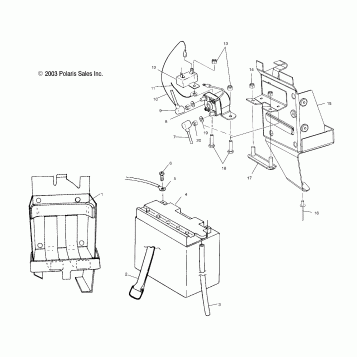 BATTERY BOX - S04NK6ES/A/B/C-S04NK7CS/A/B/C-S04NL7CS/A/B/C-S04NK8CS/A/B/C-S04NL8CS/A/B/C-S04NM8CS/A/B/C (4988398839C01)
