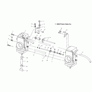 CARBURETOR (600) - S04NK6ES/A/B/C (4988398839D02)