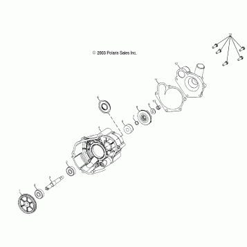WATER PUMP (700/800) - S04NK7CS/A/B/C-S04NL7CS/A/B/C-S04NK8CS/A/B/C-S04NL8CS/A/B/C-S04NM8CS/A/B/C (4988398839D08)