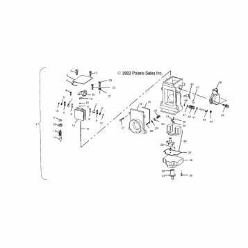 CARBURETOR (700/800) - S04NK7CS/A/B/C-S04NL7CS/A/B/C-S04NK8CS/A/B/C-S04NL8CS/A/B/C-S04NM8CS/A/B/C (4988398839D10)
