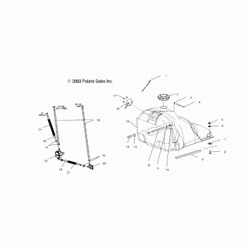 FUEL TANK - S04ND7CS/CSA/8CS/CSA/CSB (4988418841A04)