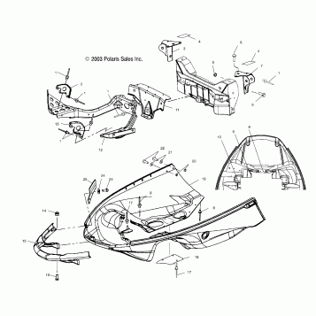 NOSEPAN - S04ND7CS/CSA/8CS/CSA/CSB (4988418841A08)