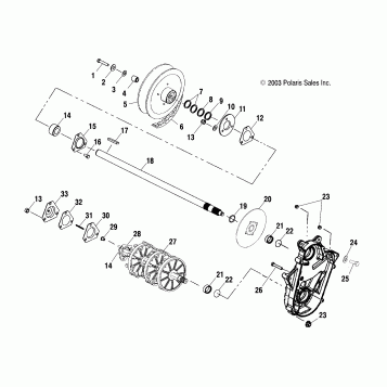 DRIVE TRAIN - S04ND7CS/CSA/8CS/CSA/CSB (4988418841C04)
