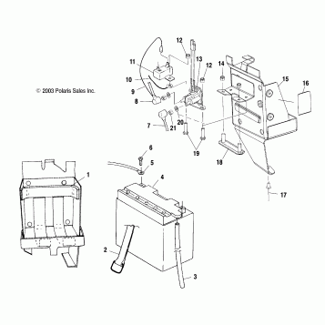 BATTERY BOX - S04ND7CS/CSA/8CS/CSA/CSB (4988418841C05)